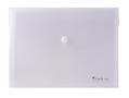 Document holder bag, A5, PP, snap, VICTORIA Office, transparent